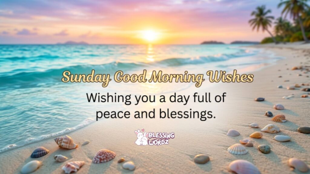 Sunday Good Morning Wishes