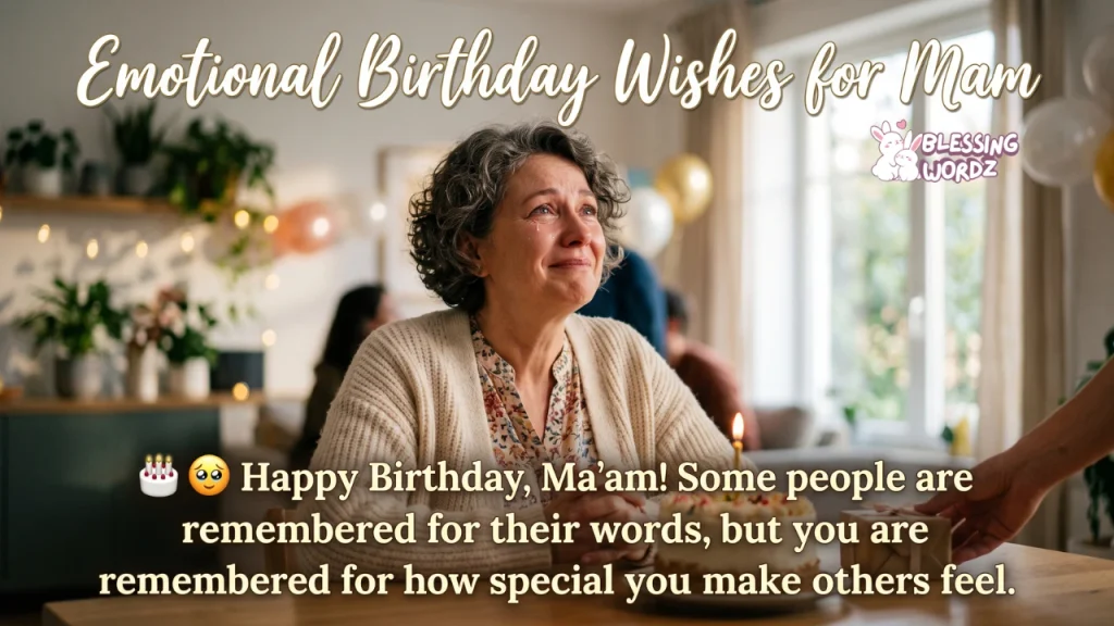 happy birthday ma'am wishes in english
