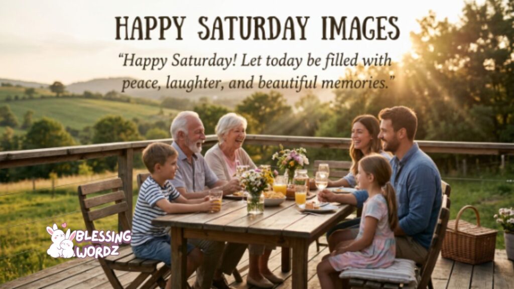 happy saturday good morning