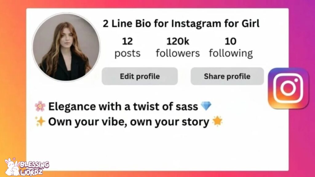 insta bio ideas for girl