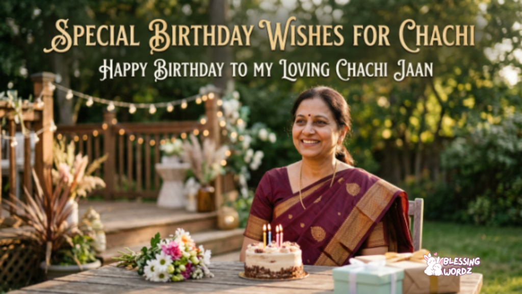 Special Birthday Wishes for Chachi