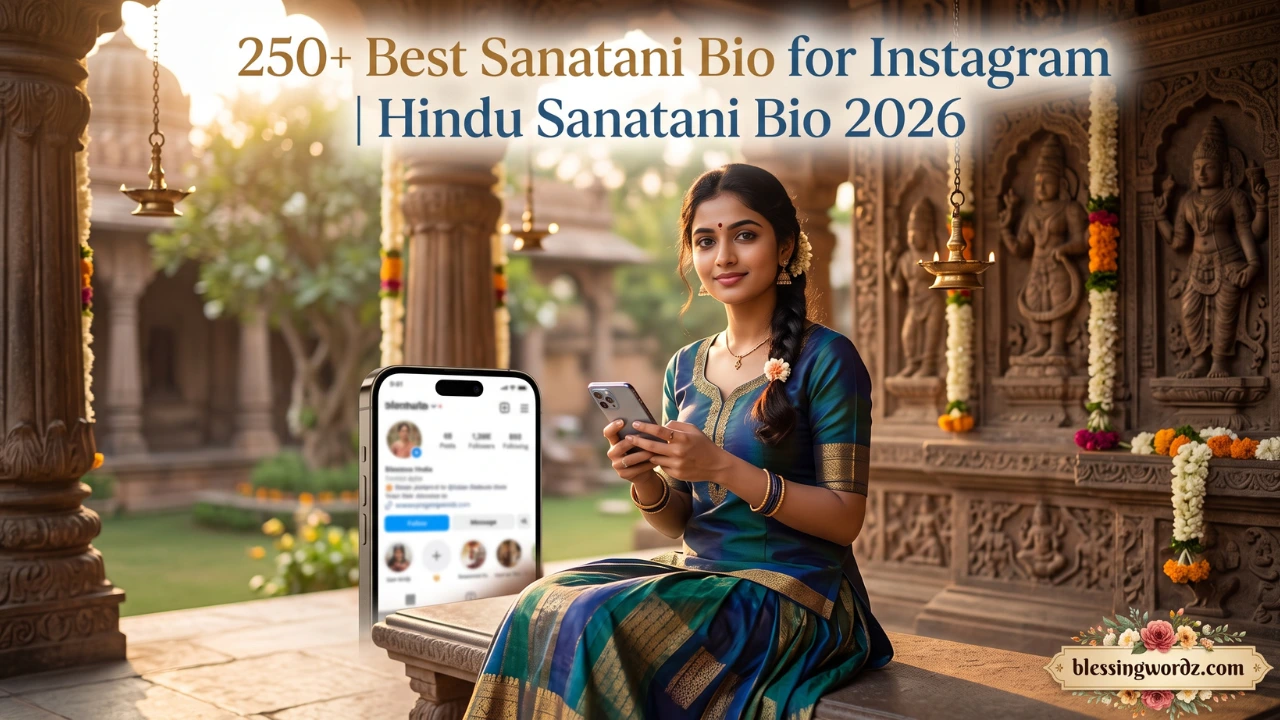sanatani bio for instagram