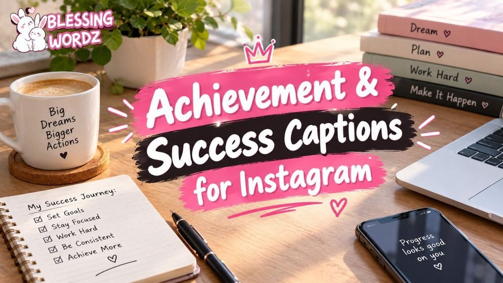 Achievement & Success Captions