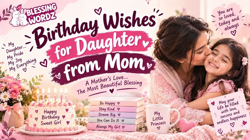 Birthday Wishes for Daughter from Mom