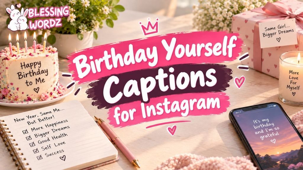 Birthday Yourself Captions