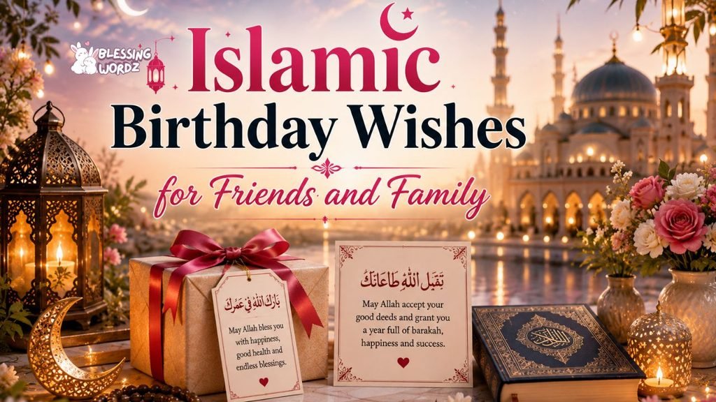 Islamic Birthday Wishes for Friends and Family