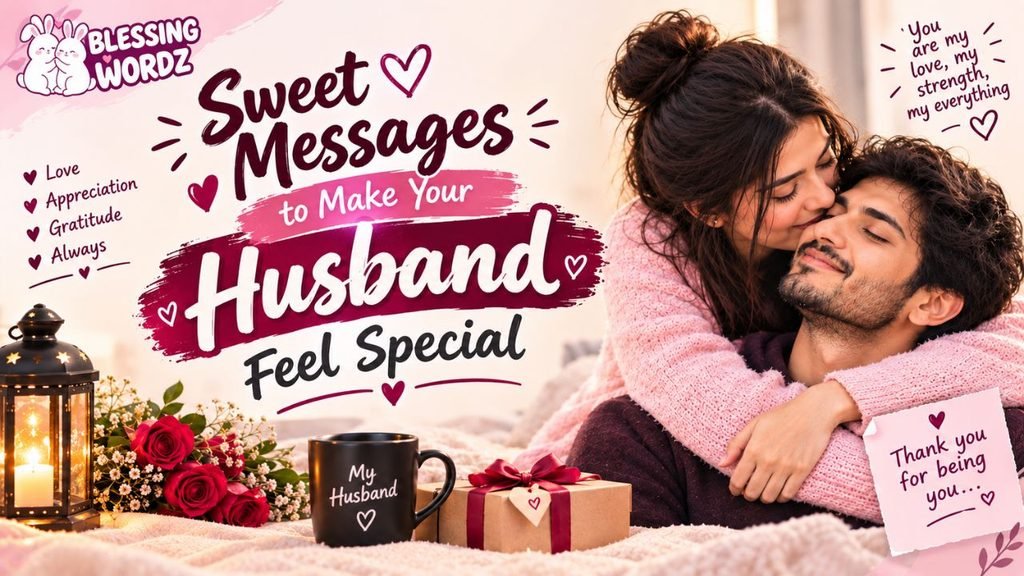 Sweet Messages to Make Your Husband Feel Special