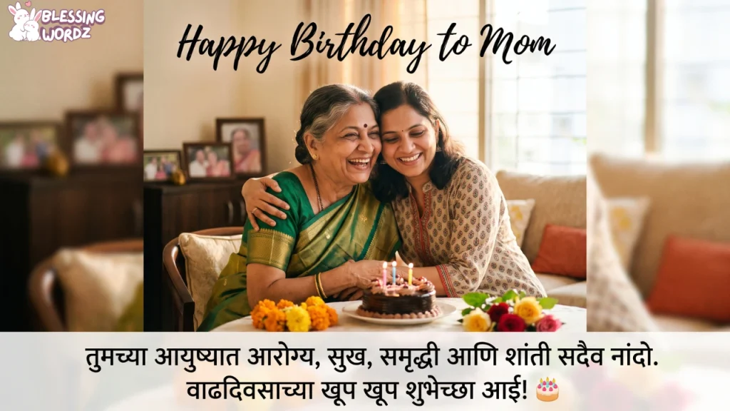 aai birthday wishes in marathi