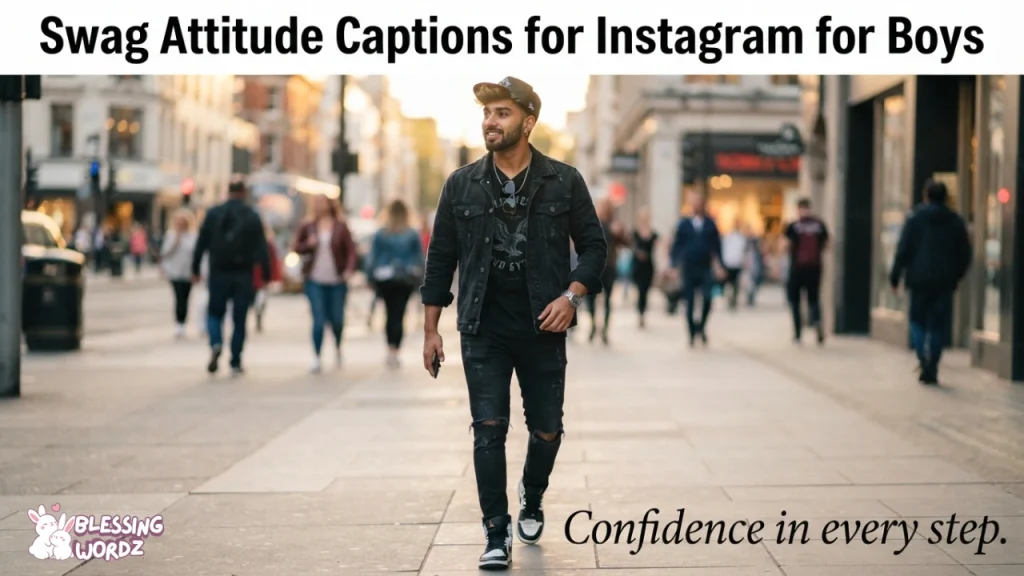 attitude instagram captions for boys