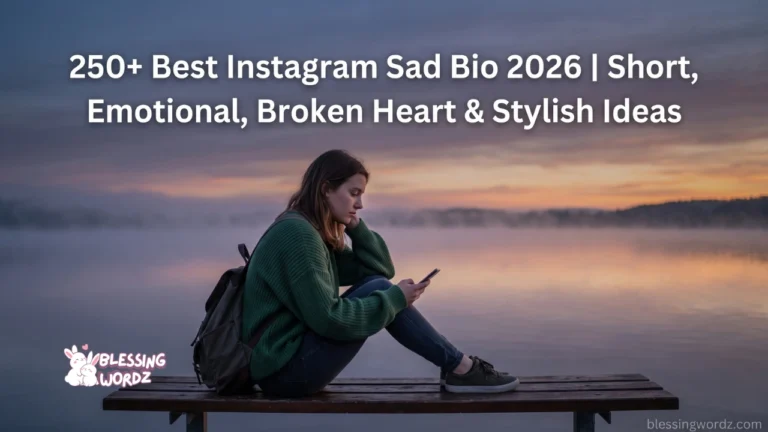 Instagram Sad Bio