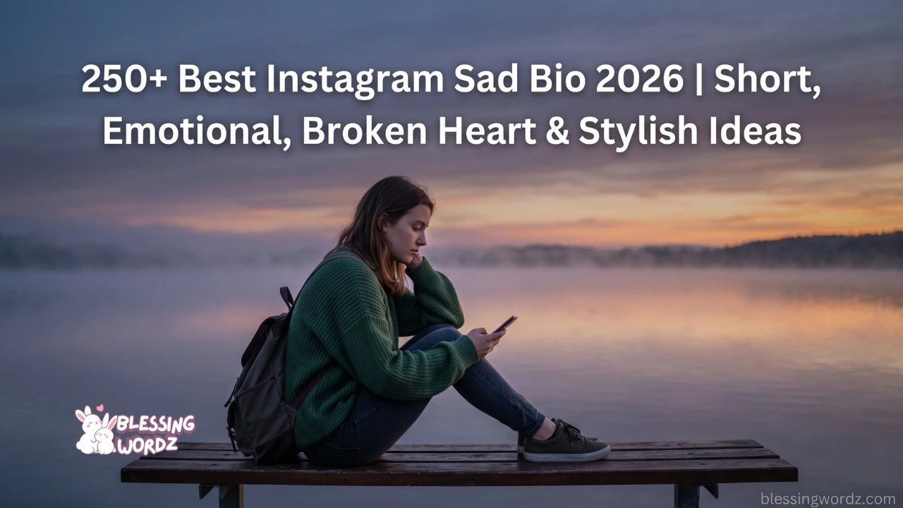 Instagram Sad Bio